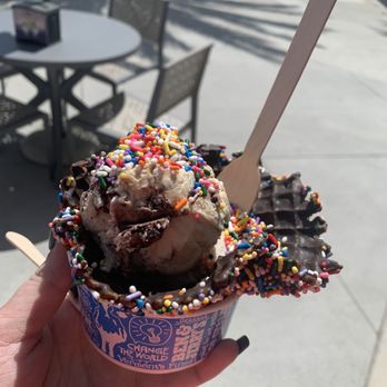 Ben & Jerry’s - The Tonight Dough Ice Cream and Cannoli Ice-cream in the chocolate dipped waffle sprinkle bowl - Ice Cream & Frozen Yogurt Near Me - Daytona Beach, Florida Ben & Jerry’s - The Tonight Dough Ice Cream and Cannoli Ice-cream in the chocolate dipped waffle sprinkle bowl - Ice Cream & Frozen Yogurt Near Me - Daytona Beach, Florida