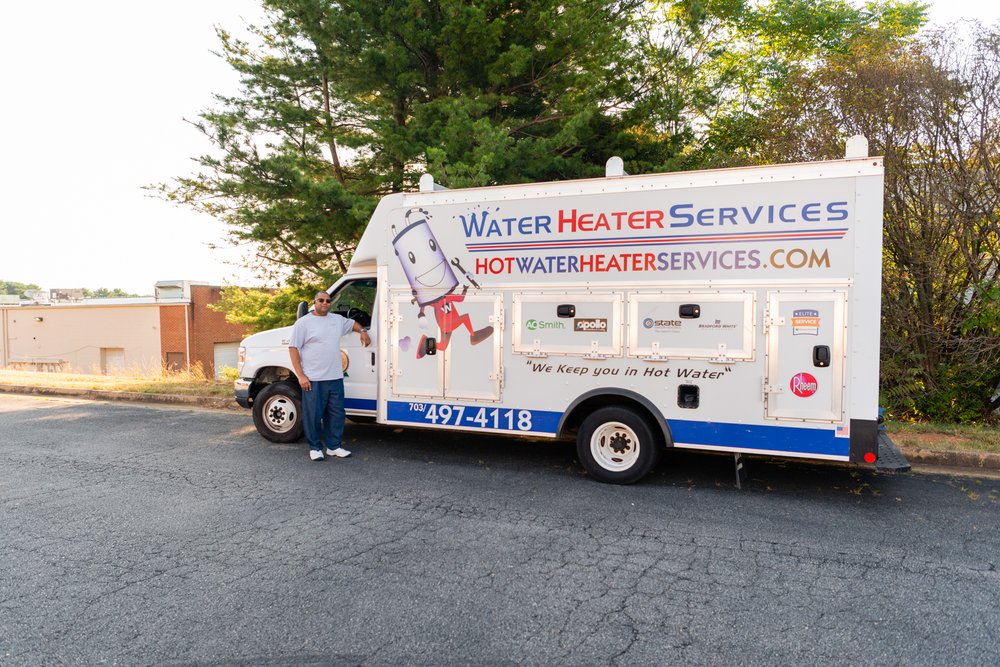 Slide of Water Heater Services