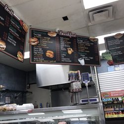 Oasis Deli & Grocery - Menu board.
