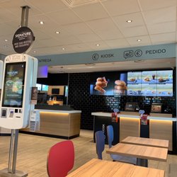 Mcdonald's - Very impressive.  Upscale. Ultra modern.  All McDonalds should be so nice.
