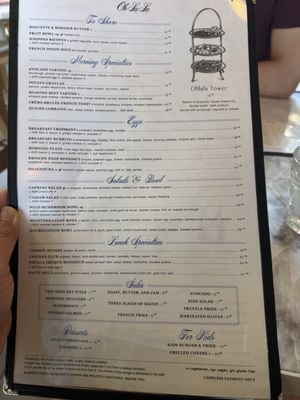 Menu photo 1 Oh La La Pasadena, CA Menu photo 1 Oh La La Pasadena, CA