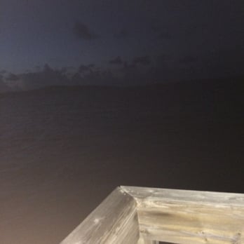 Duggan's Reef - a late nigh view of the ocean - Seafood Near Me - Saint Croix, Virgin Islands