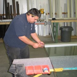Entrance Door & Glass - In shop glass door fabrication repair.