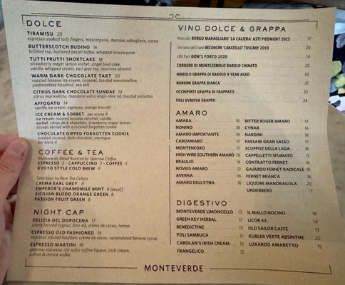 Menu photo 4 Monteverde Chicago, IL Menu photo 4 Monteverde Chicago, IL