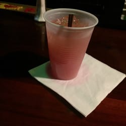 The New Yorker - $14 sex on the beach..served in a plastic cup.