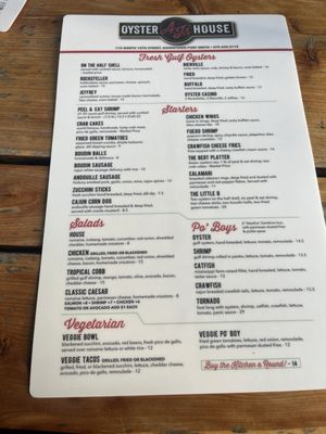 Menu photo 5 AJ's Oyster House Fort Smith, AR Menu photo 5 AJ's Oyster House Fort Smith, AR