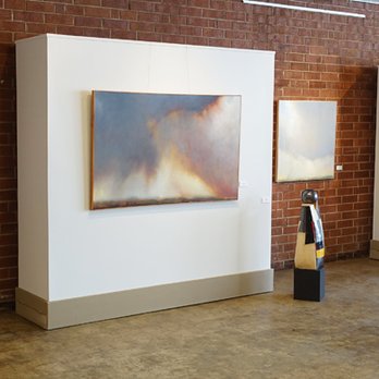 The Haen Gallery - Interior of The Haen Gallery at Lumberyard Arts in Brevard, NC - Art Galleries Near Me - Brevard, North Carolina