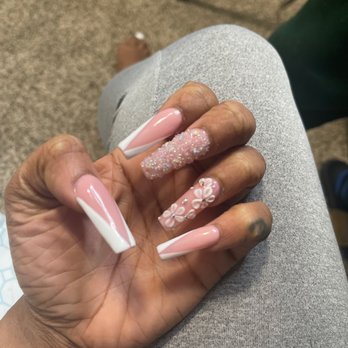 Blue Sky Nails - Full set - Nail Salons Near Me - Houston, Texas Blue Sky Nails - Full set - Nail Salons Near Me - Houston, Texas