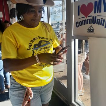 Makeda's Homemade Cookies - Airways - Beautiful Auntie getting her camera ready before buying cookies - Desserts Near Me - Memphis, Tennessee Makeda's Homemade Cookies - Airways - Beautiful Auntie getting her camera ready before buying cookies - Desserts Near Me - Memphis, Tennessee