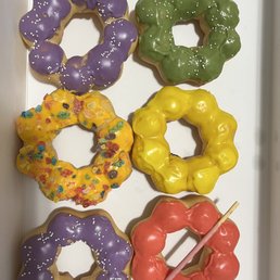Half a dozen mochi donuts Half a dozen mochi donuts