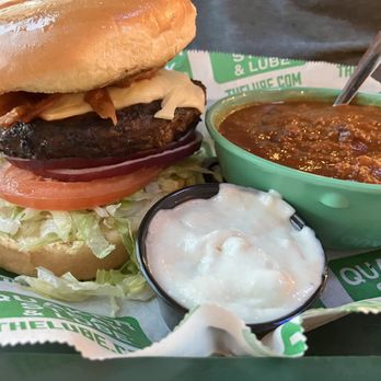 Quaker Steak & Lube - Lube burger and Chilichili - Steakhouses Near Me - Council Bluffs, Iowa Quaker Steak & Lube - Lube burger and Chilichili - Steakhouses Near Me - Council Bluffs, Iowa