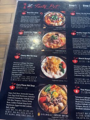Menu photo 1 Tasty Pot San Diego, CA