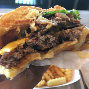 Shake Shack Plano, Legacy West - Inside view of shack stack - Fast Food Near Me - Plano, Texas Shake Shack Plano, Legacy West - Inside view of shack stack - Fast Food Near Me - Plano, Texas