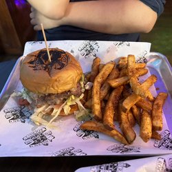 Tavern On the Rocks - Southwest Burger with Fries
