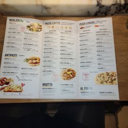 Vapiano - Menu