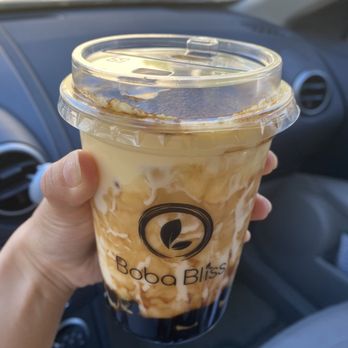 Boba Bliss - Creme brûlée latte - Bubble Tea Near Me - Mountain View, California