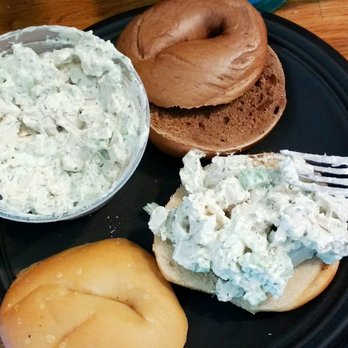Custom Bagels - Custom Bagels' 1lb of chicken salad makes us 4 sandwiches at home! - Bagels Near Me - Media, Pennsylvania