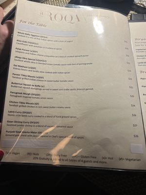 Menu photo 3 aRoqa New York, NY