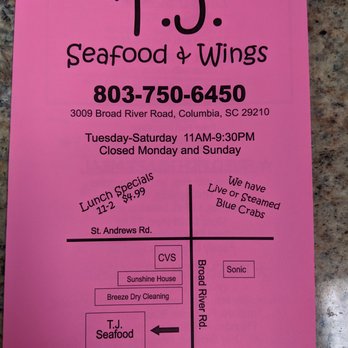 TJ's Seafood - Seafood Near Me - Columbia, South Carolina TJ's Seafood - Seafood Near Me - Columbia, South Carolina