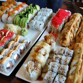 Sushi Mido - First round of AYCE sushi for 4 people - Japanese Near Me - Shawnee, Kansas Sushi Mido - First round of AYCE sushi for 4 people - Japanese Near Me - Shawnee, Kansas
