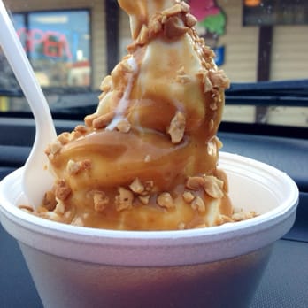 Dairy Whip - Small peanut butter sundae with vanilla soft serve and chopped peanuts. Beat soft serve ever, hands down! - Ice Cream & Frozen Yogurt Near Me - Evart, Michigan Dairy Whip - Small peanut butter sundae with vanilla soft serve and chopped peanuts. Beat soft serve ever, hands down! - Ice Cream & Frozen Yogurt Near Me - Evart, Michigan