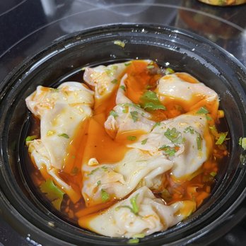 Fang's Noodle House - Chili oil wontons (takeout) - Chinese Near Me - Kirkland, Washington