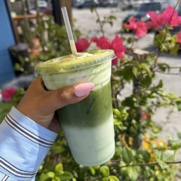 Vanilla pistachio matcha