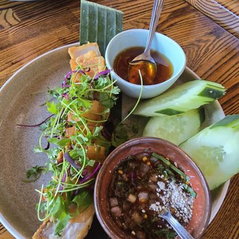 The Second Owl - Pork belly. Amazing - Thai Near Me - Long Beach, California The Second Owl - Pork belly. Amazing - Thai Near Me - Long Beach, California