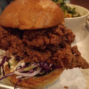 Basilisk - Fried Chicken Sandwich $9 - New American Near Me - Portland, Oregon