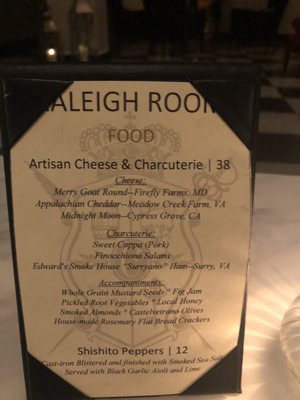 Menu photo 7 The Raleigh Room Virginia Beach, VA Menu photo 7 The Raleigh Room Virginia Beach, VA