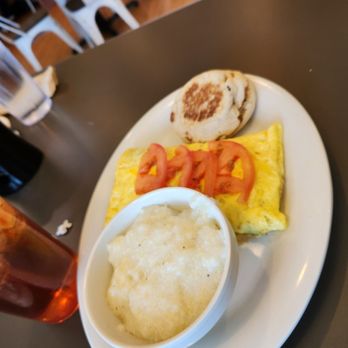 Eggs Up Grill - Good Gracious Omelet with grits - Breakfast & Brunch Near Me - Winston Salem, North Carolina Eggs Up Grill - Good Gracious Omelet with grits - Breakfast & Brunch Near Me - Winston Salem, North Carolina