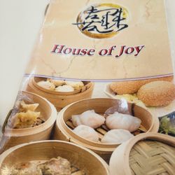 House of Joy - Their front cover menu. But it was also push carts.