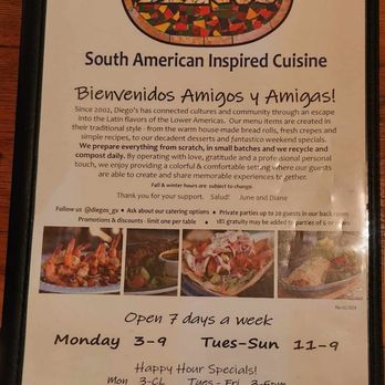 Diego's - Latin American Near Me - Grass Valley, California