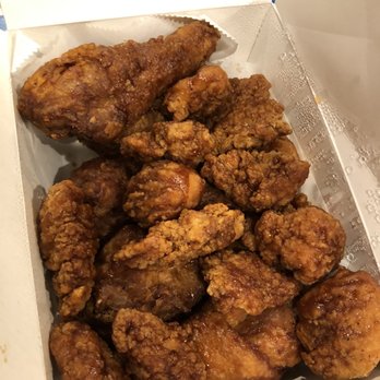 Bonchon Pleasanton - We ordered boneless wings. I don't know why there are chicken legs - obviously with bones - in here. - Chicken Wings Near Me - Pleasanton, California Bonchon Pleasanton - We ordered boneless wings. I don't know why there are chicken legs - obviously with bones - in here. - Chicken Wings Near Me - Pleasanton, California