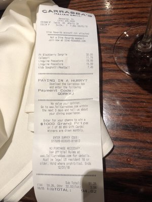 Menu photo 8 Carrabba's Italian Grill Bensalem, PA Menu photo 8 Carrabba's Italian Grill Bensalem, PA