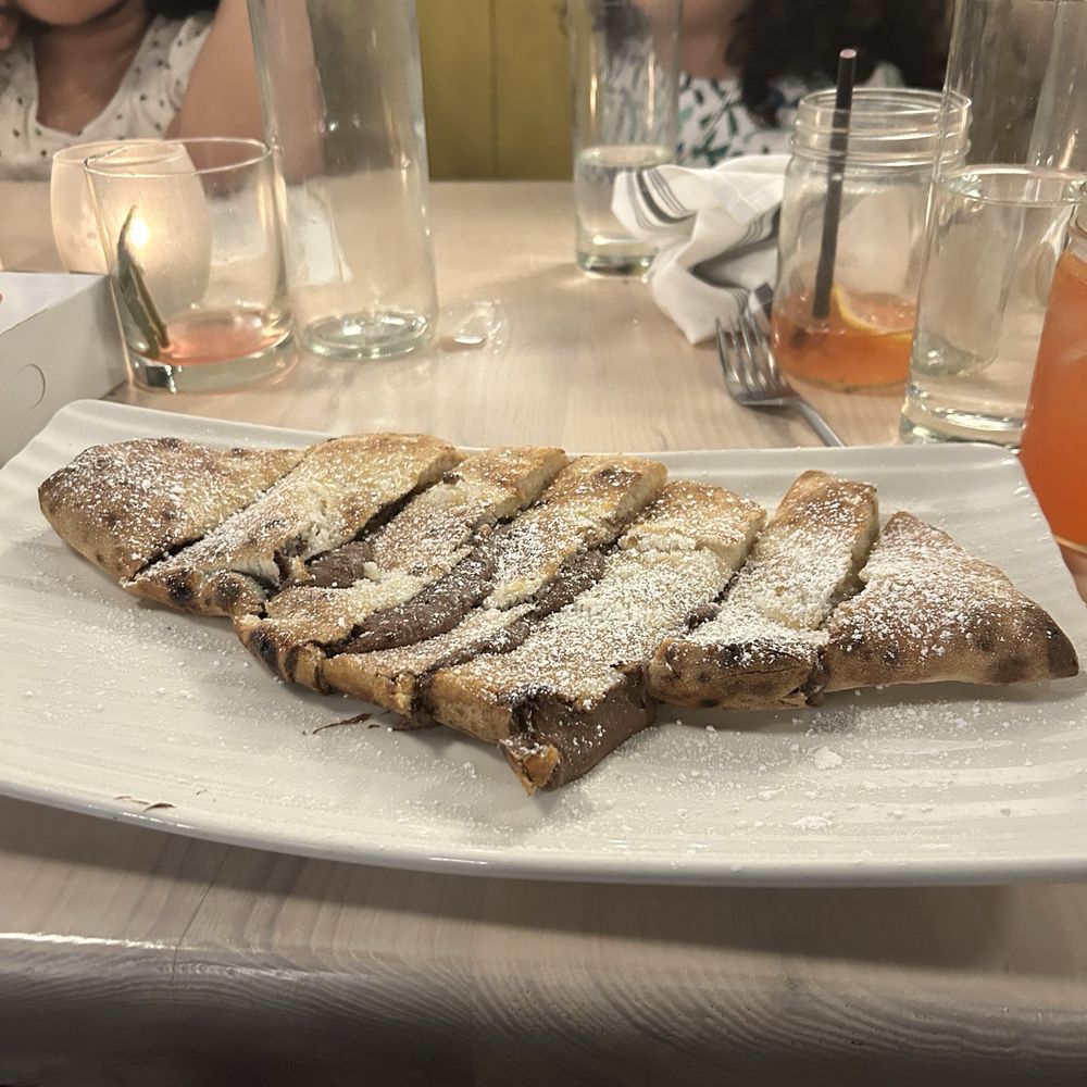 Char & Lemon - Nutella calzone - Italian Near Me - Oxford, Connecticut Char & Lemon - Nutella calzone - Italian Near Me - Oxford, Connecticut