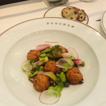Bouchon - Leek croquettes - French Near Me - Yountville, California Bouchon - Leek croquettes - French Near Me - Yountville, California