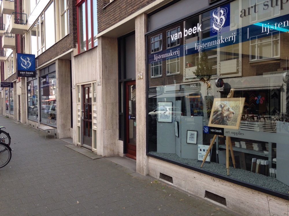 VAN BEEK ART SUPPLIES Updated September 2024 Hoogstraat 58 64