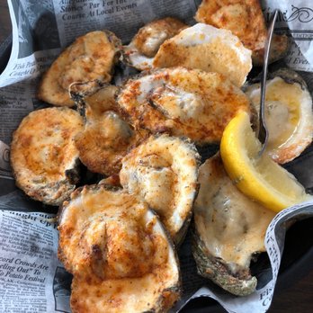 Crabby's Dockside - Parmesan oysters - Seafood Near Me - Clearwater Beach, Florida