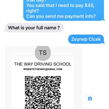 The Way Driving School - Here I was agree to pay $45 until he asked more money - Driving Schools Near Me - Mission Viejo, California The Way Driving School - Here I was agree to pay $45 until he asked more money - Driving Schools Near Me - Mission Viejo, California