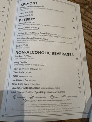 Menu photo 5 Lineage Wailea, HI Menu photo 5 Lineage Wailea, HI