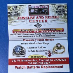 Jewelry & Repair Center - His Card