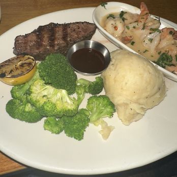 BJ's Restaurant & Brewhouse - Slow-Roasted Sirloin* & Shrimp Scampi - Breweries Near Me - Toledo, Ohio BJ's Restaurant & Brewhouse - Slow-Roasted Sirloin* & Shrimp Scampi - Breweries Near Me - Toledo, Ohio