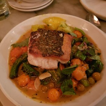 Neptune Oyster - Sea Bass with Tomatoes and Shishitos - Seafood Near Me - Boston, Massachusetts Neptune Oyster - Sea Bass with Tomatoes and Shishitos - Seafood Near Me - Boston, Massachusetts