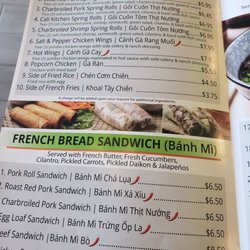 Cali Kitchen - Menu