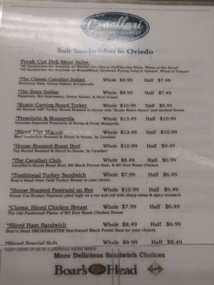 Menu photo 3 Cavallari Gourmet Oviedo, FL Menu photo 3 Cavallari Gourmet Oviedo, FL
