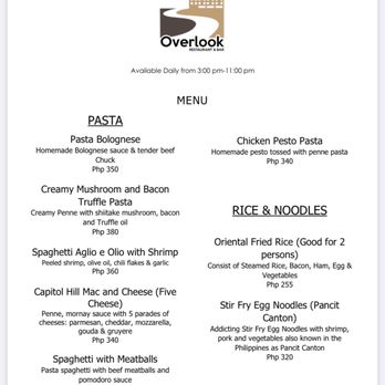 Overlook Restaurant & Bar - American Near Me - Angeles, PAM