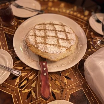 Marrakech - Dessert B'stilla Chocolate, Bananas and Walnuts - Middle Eastern Near Me - Las Vegas, Nevada Marrakech - Dessert B'stilla Chocolate, Bananas and Walnuts - Middle Eastern Near Me - Las Vegas, Nevada