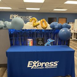 Express Employment Professionals - Congratulations on 20 incredible years!  
Hitting this milestone is a testament to our hard work, dedication to our community.