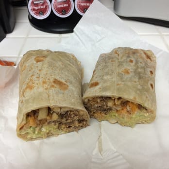 Cali Tacos - The "Angel" cut in half - Mexican Near Me - Orange, California